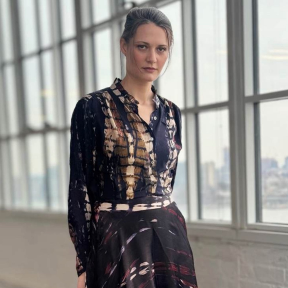 Raag Tie Dye Button Up